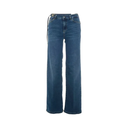 Belt-Lined Jeans