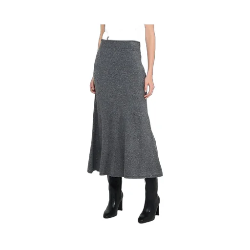 Sequin Embellished Midi Skirt