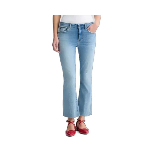 High-Rise Bootcut Jeans