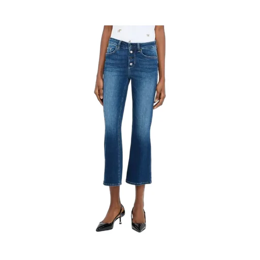 High-Waisted Flare Jeans