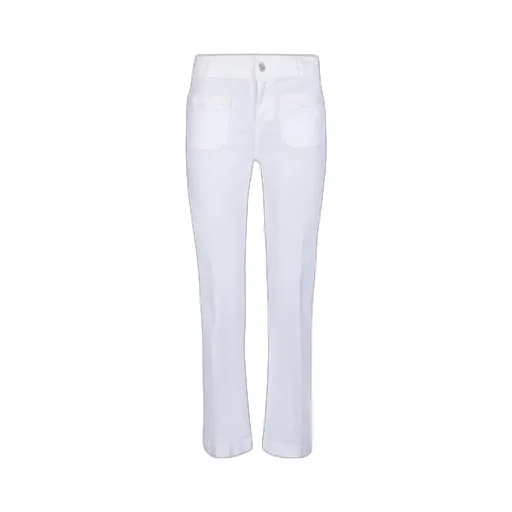 Bootcut Cropped Trousers