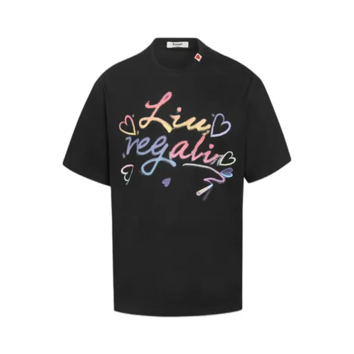 Chalk Graffiti Letter T-Shirt
