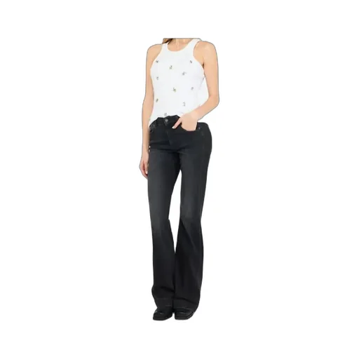 Embellished Flared Jeans