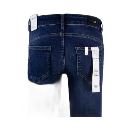Turn-Up Straight Leg Jeans