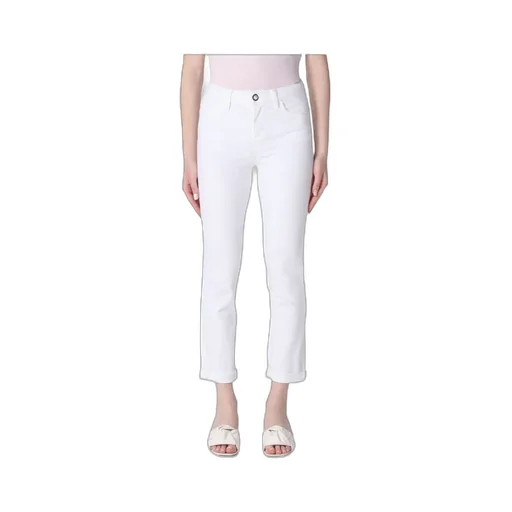 Mid-Rise Cropped Jeans