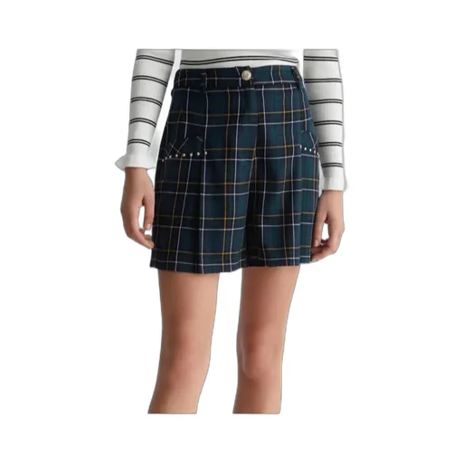 Checked Shorts