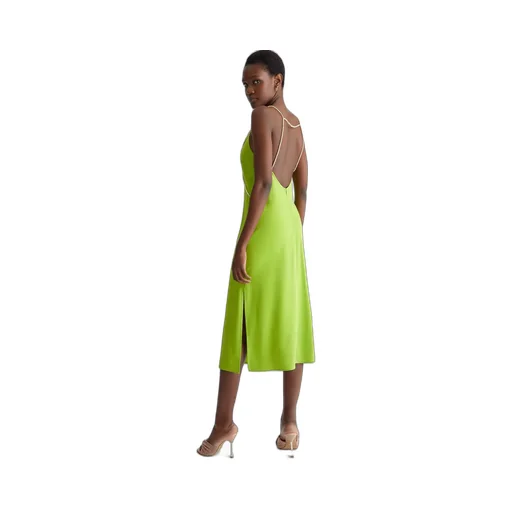 Embellished Strap Smart Dress