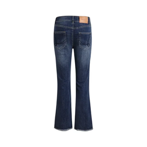 Small Split Faded Jeans Pants