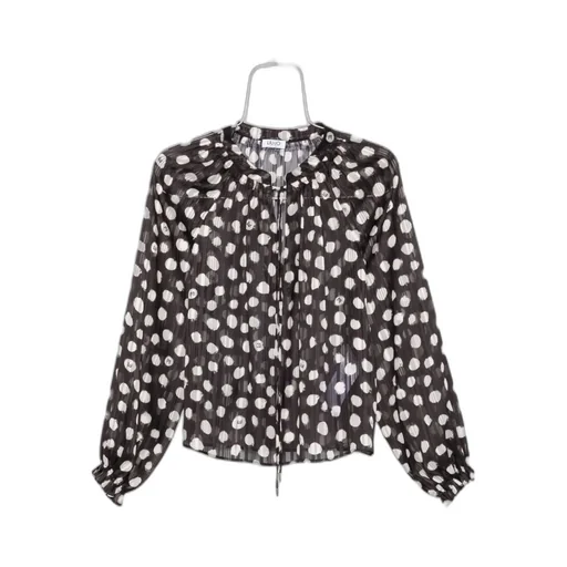 Polka-Dot Print Blouse