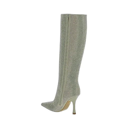 Leonie Hanne X Liu Jo Embellished Pointed Toe Boots