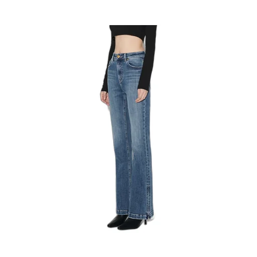Straight Zipper Jeans