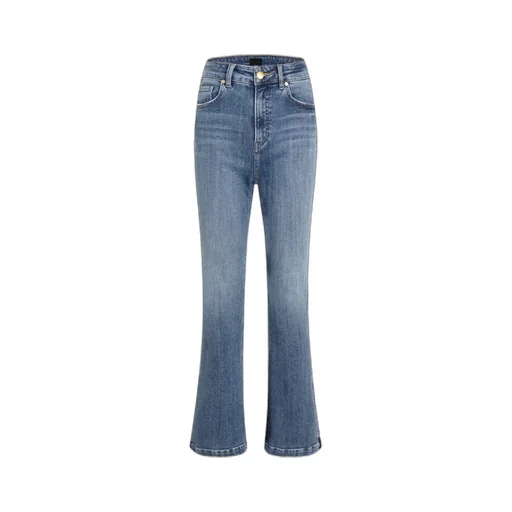 Straight Zipper Jeans