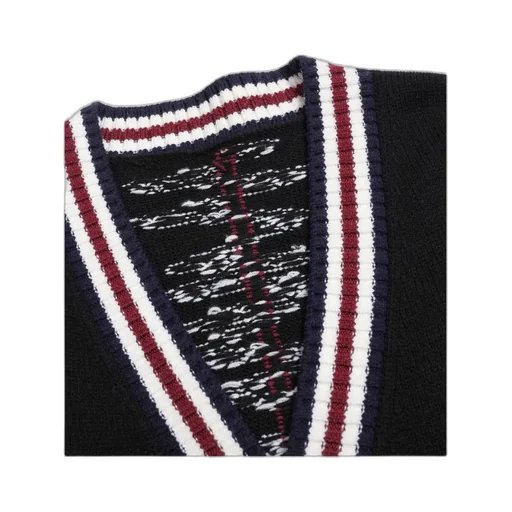 Sonic Jacquard Knitted Cardigan