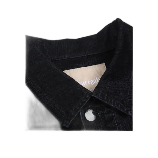 Logo Denim Coat