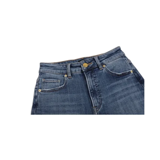 Straight Zipper Jeans