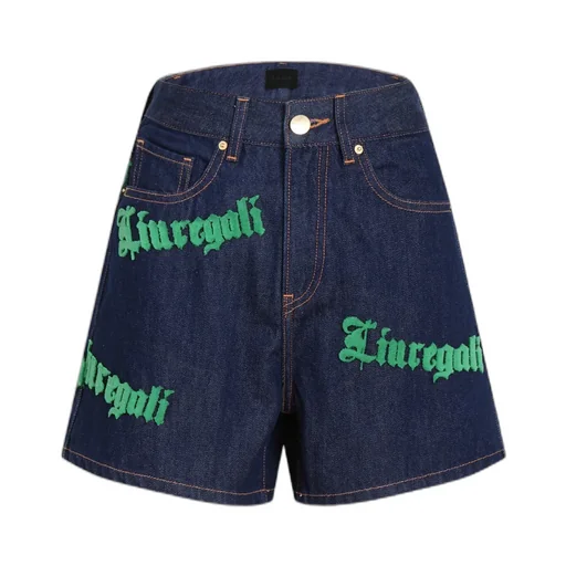 High Waist Denim Shorts