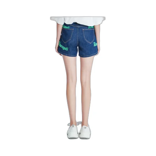 High Waist Denim Shorts
