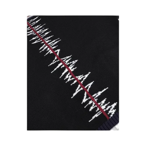 Sonic Jacquard Knitted Cardigan