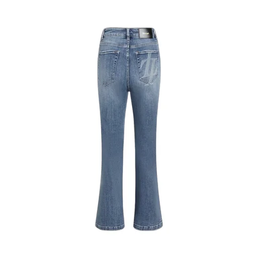 Straight Zipper Jeans