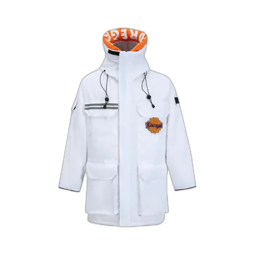 3M Reflective Velcro Replaceable Collar And Hat Down Jacket