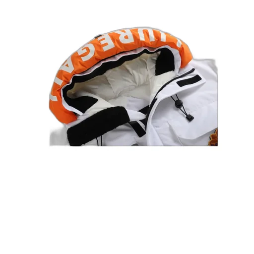 3M Reflective Velcro Replaceable Collar And Hat Down Jacket
