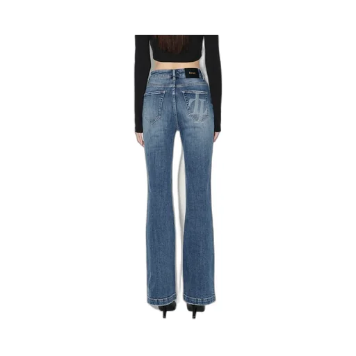 Straight Zipper Jeans