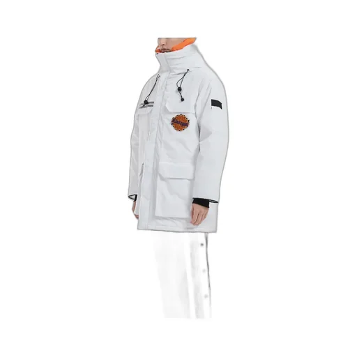 3M Reflective Velcro Replaceable Collar And Hat Down Jacket