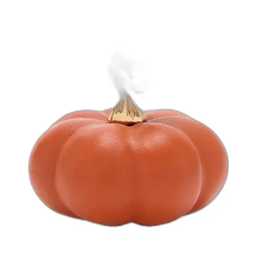 Pumpkin Charm In Lambskin