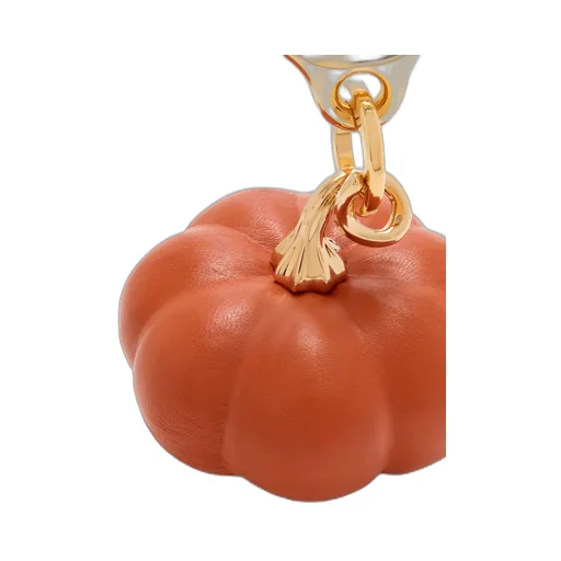 Pumpkin Charm In Lambskin