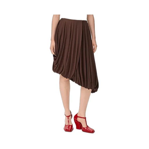 Draped Viscose Skirt