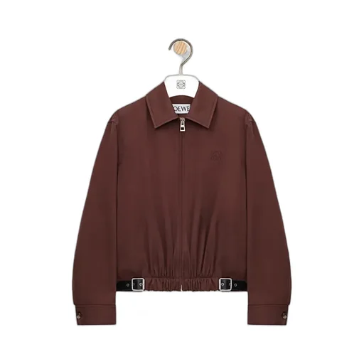 Gathered Front Belted Jacket