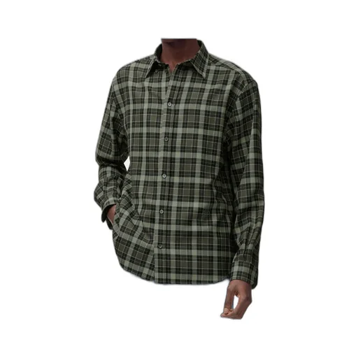Checked Long-Sleeved Shirt