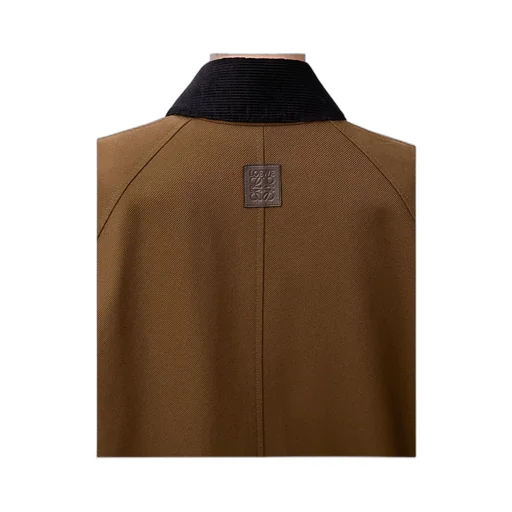 Trapeze Snap Buttoned Jacket