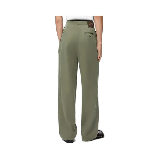 Loose Fit Belted Trousers