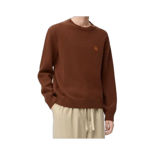Logo Embroidered Crewneck Jumper