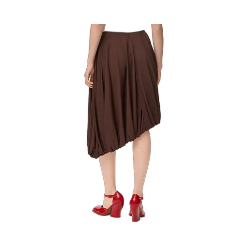 Draped Viscose Skirt