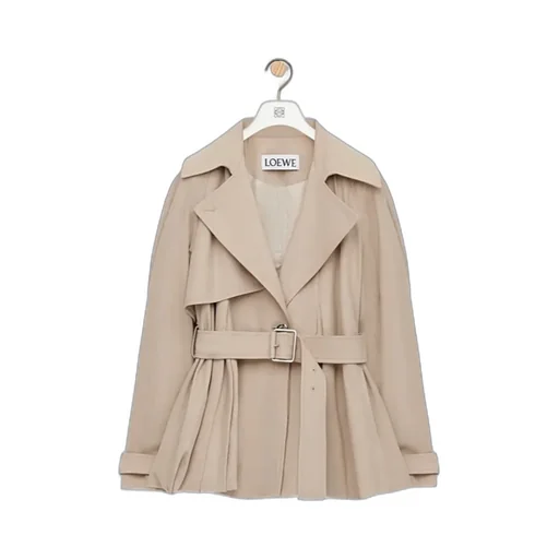 Buckled Collared Coat