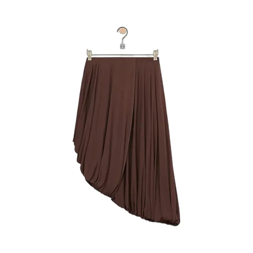Draped Viscose Skirt