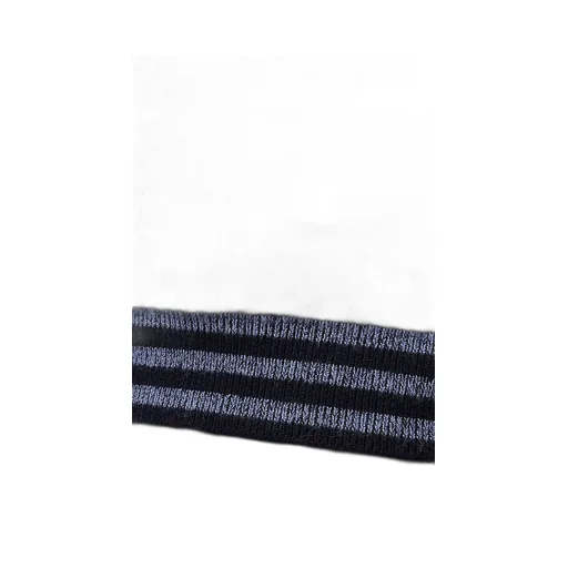 Blurred Effect Striped Jumper