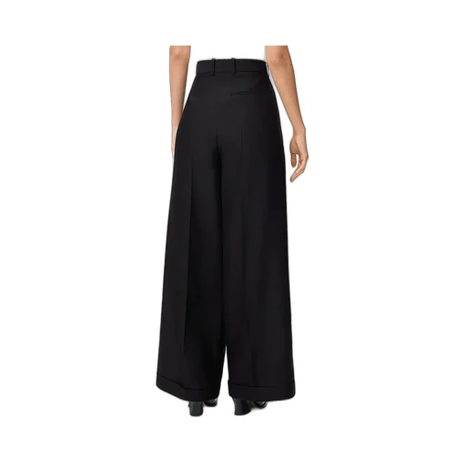 Pleated-Cuffed Trousers