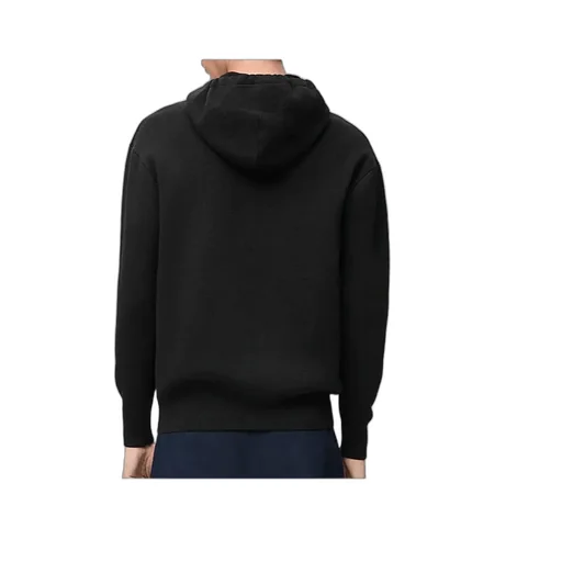 Zip-Up Hoodie In Wool