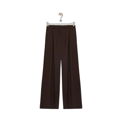 Straight Leg Pleated Pants