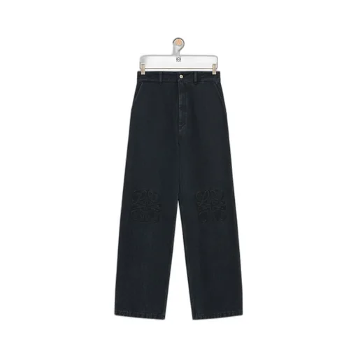 Anagram Embroidered Jeans