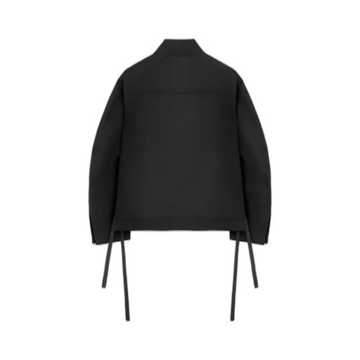Button-Fastening Pocket Jacket