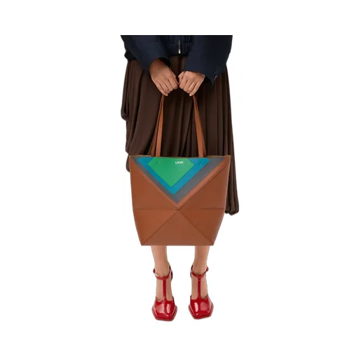 Medium Puzzle Fold Tote Bag