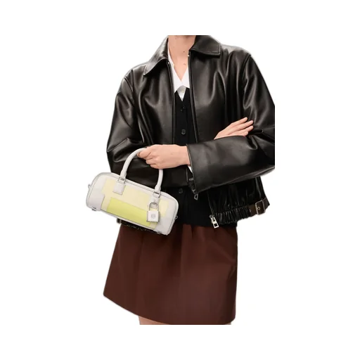 Amazona 23 Padlock Panelled Tote Bag