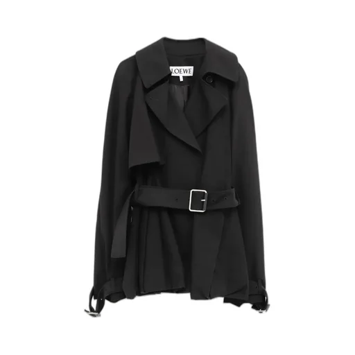 Buckled Collared Coat