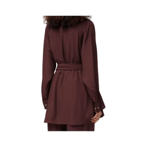 Belted Pocket Shirt Top