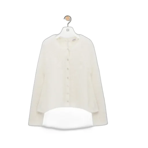 Anagram Embroidered Cardigan