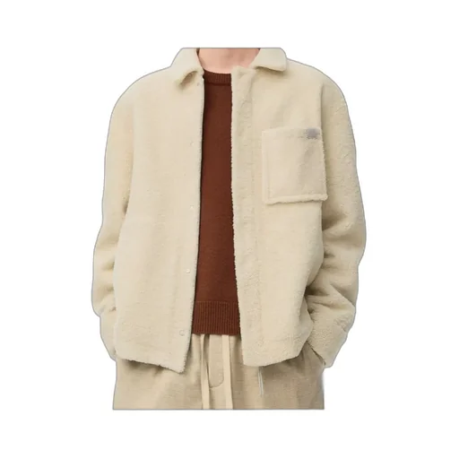 Shearling Overshirt